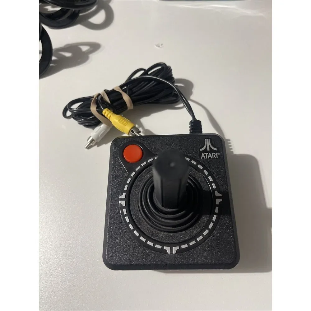 2002 Atari Plug N Play 10 in 1 TV Joystick Game Jakks Pacific Tested‎ Handheld